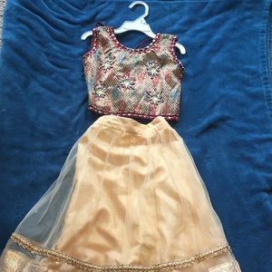 Kids dress 2 pieces set